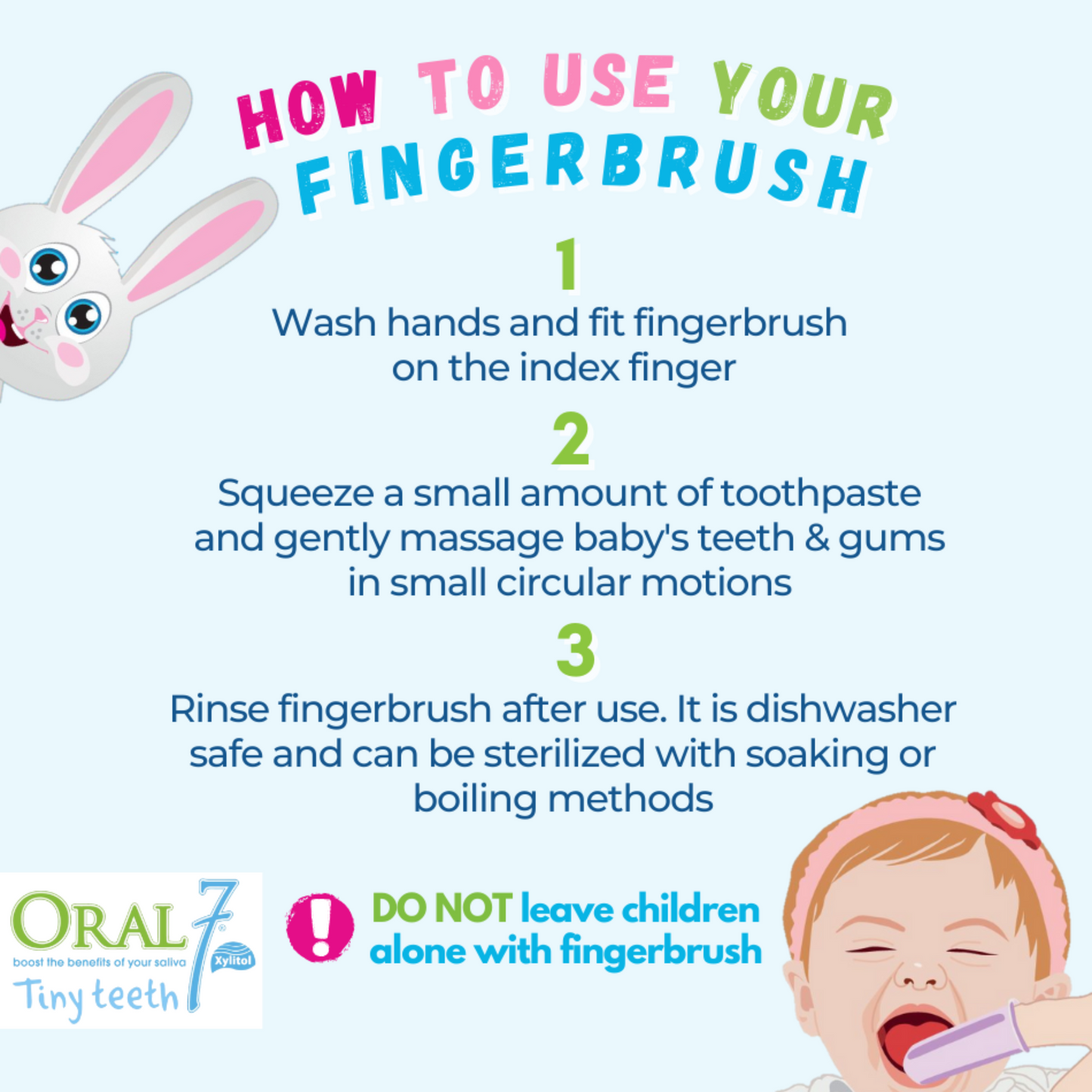 Oral7® Tiny Teeth