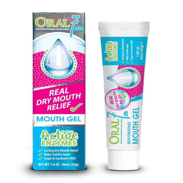 12 Pack - Oral7® Moisturizing Mouth Gel - 2 Tubes FREE!