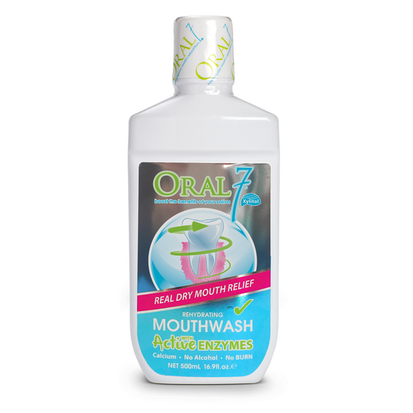 12 Pack - Oral7® Large Moisturizing Mouthwash - (17oz) Size - 2 Bottles FREE!