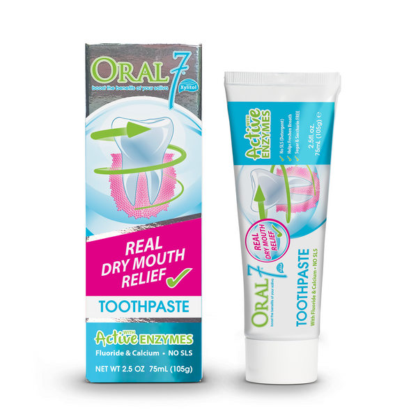 12 Pack - Oral7® Moisturizing Toothpaste - 2 Tubes FREE!